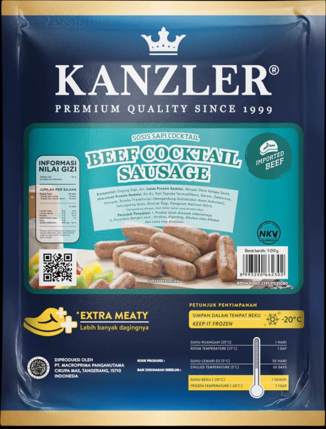 Beef Cocktail Sausage